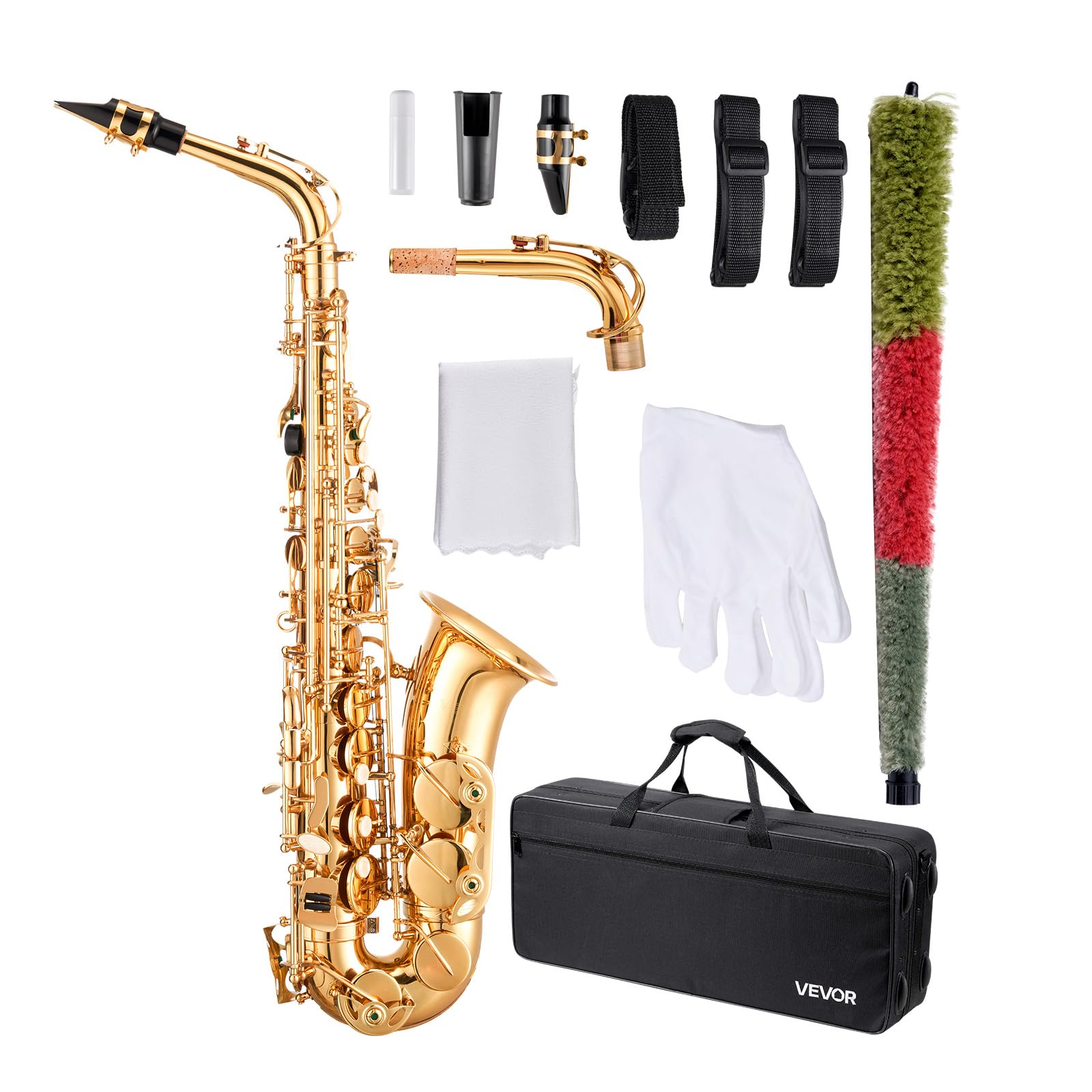 Amazon.com: VEVOR Alto Saxophone, E Flat, Brass Saxophone Beginner
